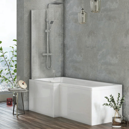 Legacy L Shape Bath Screen
