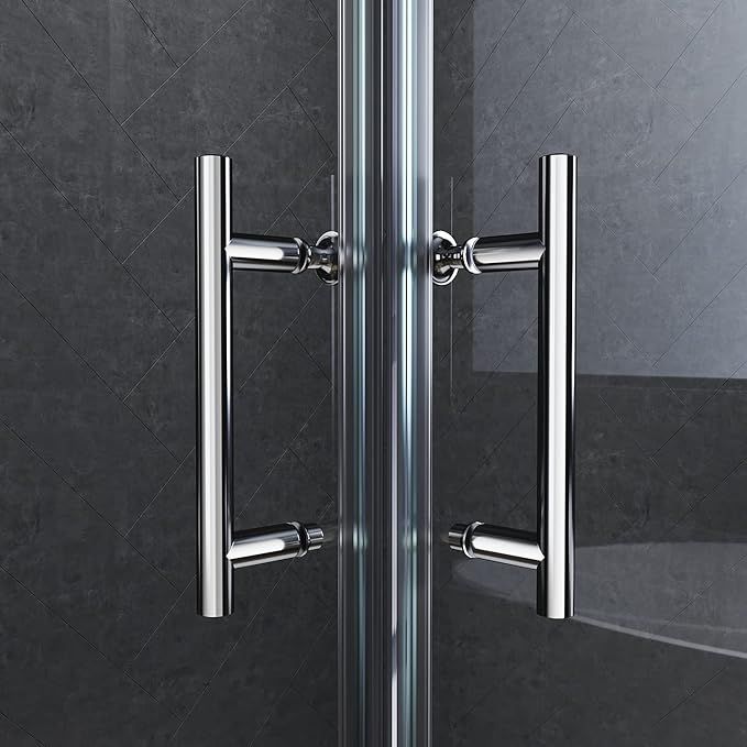 NILE 1200 x 1200mm Sliding Doors Corner Entry Shower Enclosure Cubicles