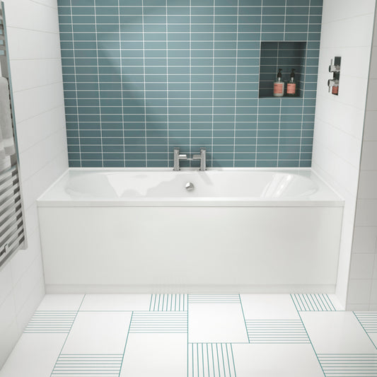 Aqua Round Double Ended Bath 1700mm x 700mm