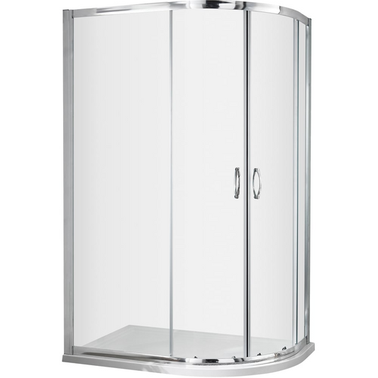 nuie Chrome Offset Quad Enclosure 1000mm