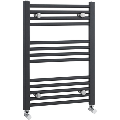 nuie Anthracite Straight Ladder Rail 700 x 500mm