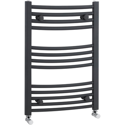 nuie Anthracite Curved Ladder Rail 700 x 500mm