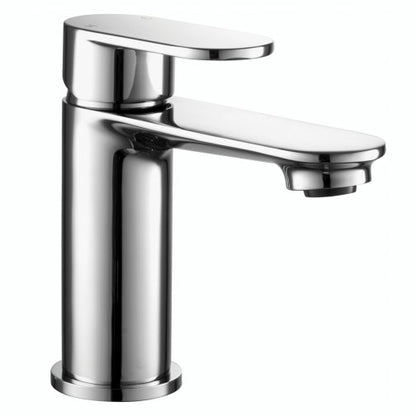 Nezrol Round Mono Basin Mixer with Click Clack Waste - Chrome