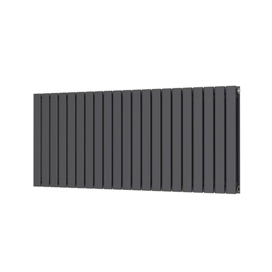 Bravo Anthracite Double Designer Radiator – 600mm x 1430mm