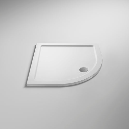 AquaSlate White Quadrant Shower Tray 700mm x 700mm