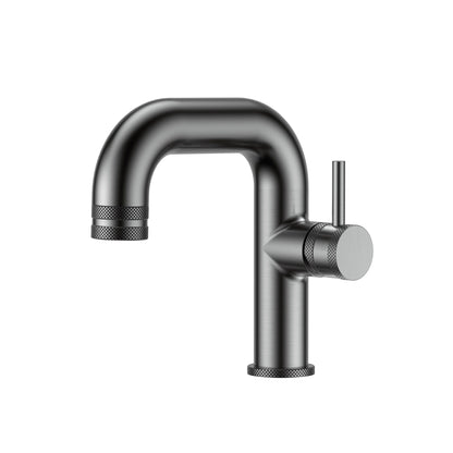 Legacy Core Side Lever Basin Mono Gunmetal