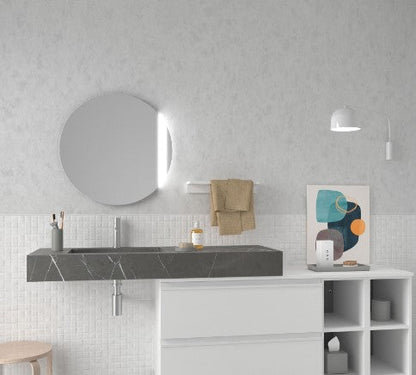 Melilla Worktop with Integrated Sink Grey Stone 800mm