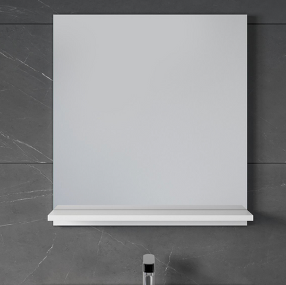 NILE 600X550mm Bathroom Mirror with Shelf