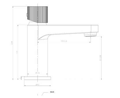 KOKO Matt Black Mini Basin Mixer