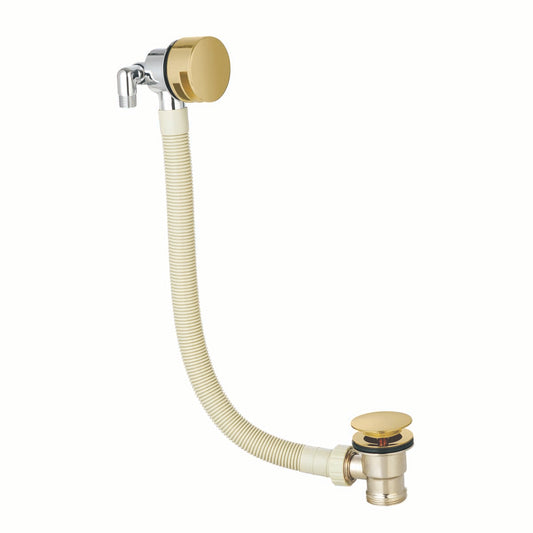 LEGACY Round Overflow Filler Brushed Brass