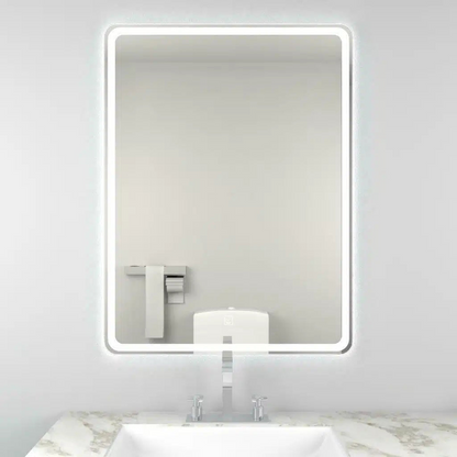 Kartell KVIT Alder 700 x 500 LED Mirror with Touch Switch & Antifog Demister