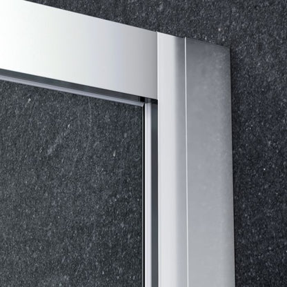 NILE 1200x800mm Sliding Door Shower Enclosure 8mm Easy Clean Nano Glass Shower Cubicle