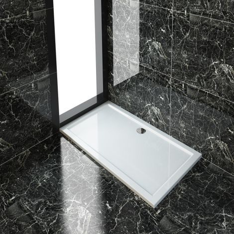 NILE 1200x800mm Sliding Door Shower Enclosure 8mm Easy Clean Nano Glass Shower Cubicle