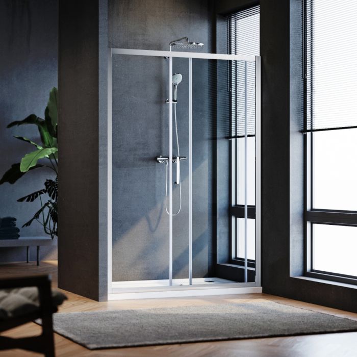 NILE 1200mm Sliding Shower Door Shower Screen